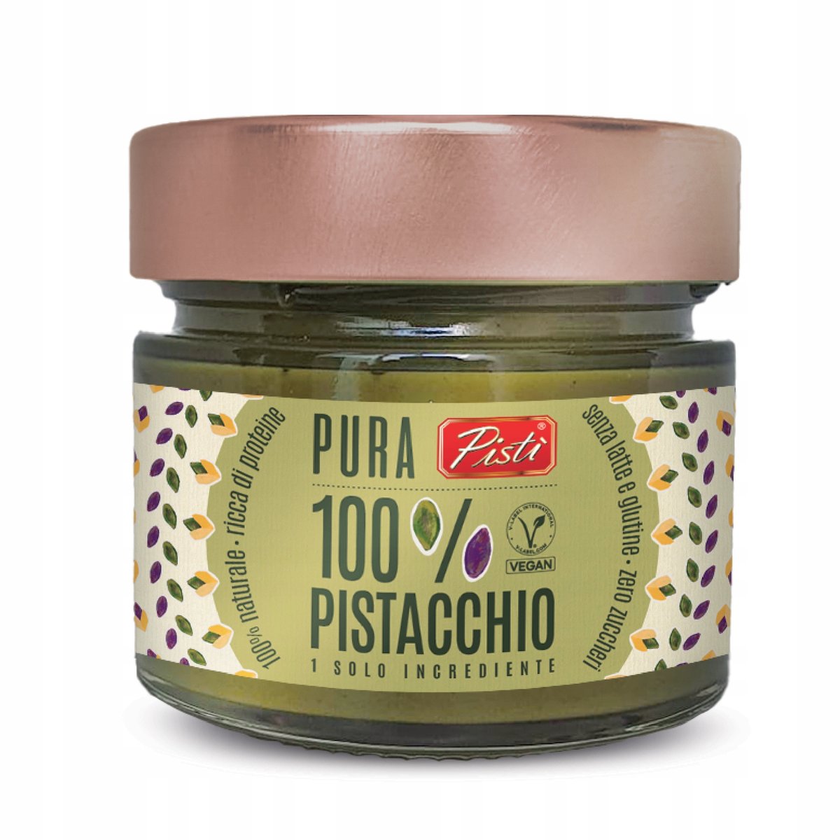 Puree pistacjowe 100% 150g - Pisti 100% pistacje marka z Sycylii naturalne