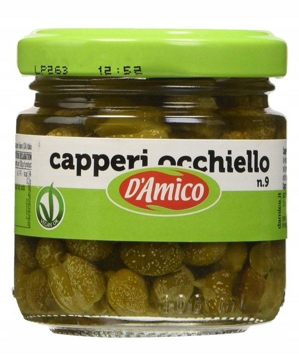 Kapary w occie winnym bardzo małe 100 g