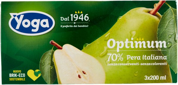 Sok gruszkowy Optimum 3x200ml - Yoga