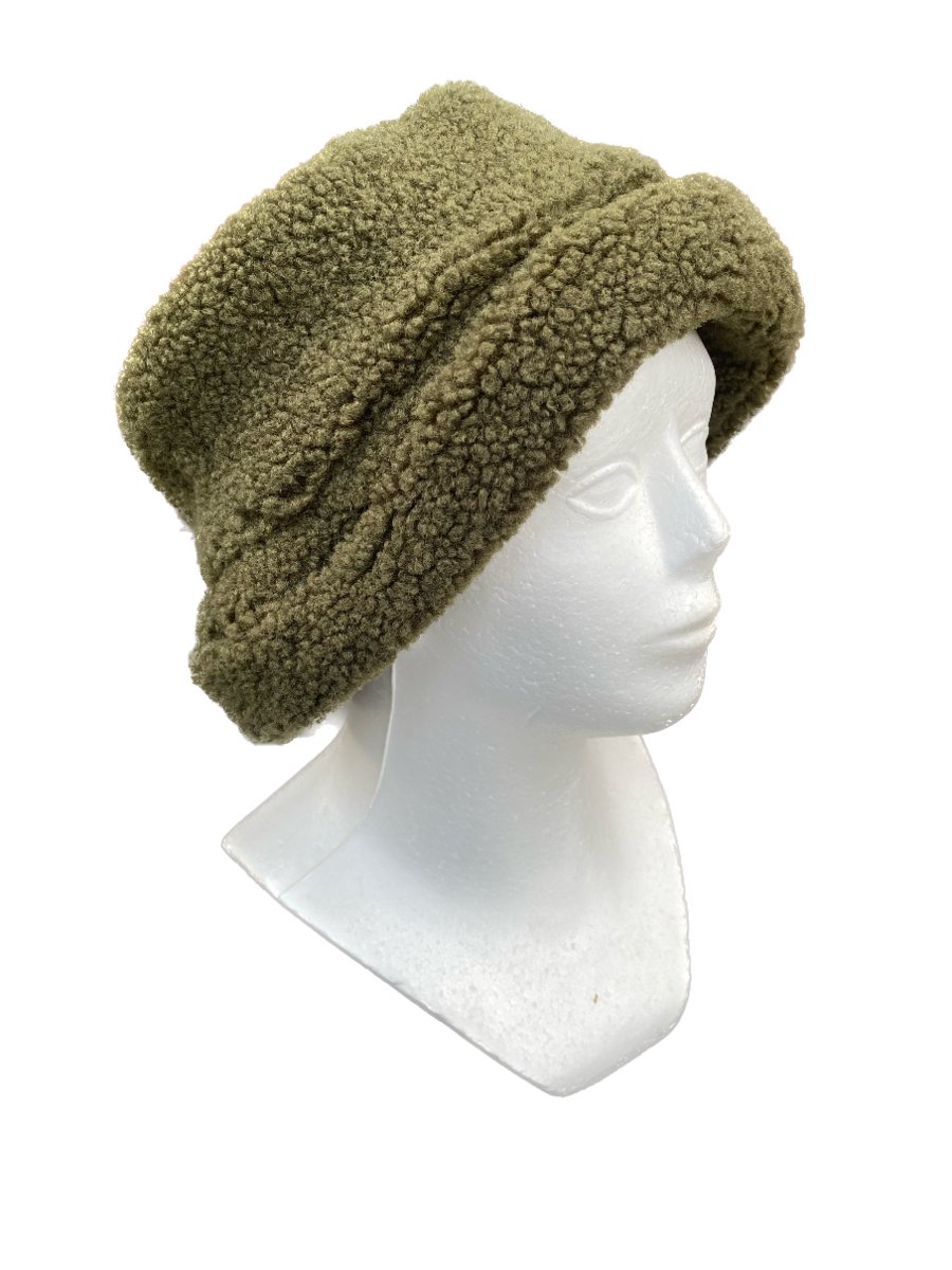 Czapka damska zimowa Topshop kolor zielony r. uniwersalny