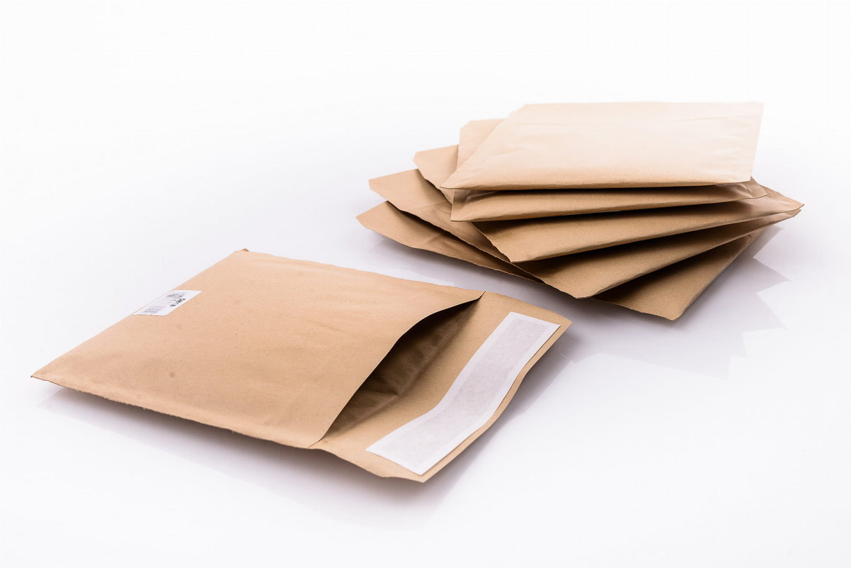 Koperta papierowa ekologiczna 160x170 mm, na CD 10 szt