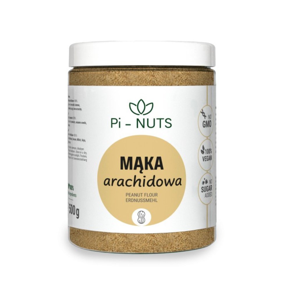Pi-NUTS Mąka arachidowa 500g