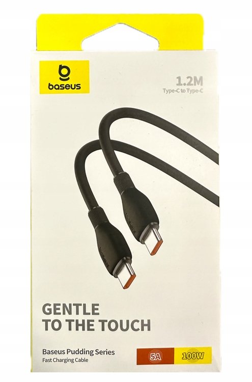Kabel Baseus USB typ C - USB typ C 1,2 m czarny