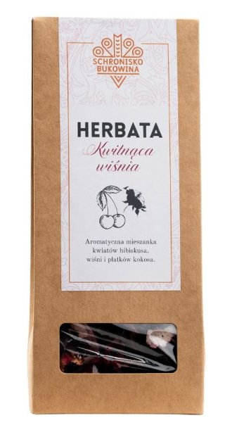 Herbata kwitnąca wiśnia 70g - Schronisko Bukowina