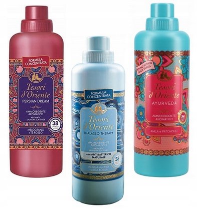 Tesori włoski Zestaw 3 Płynów do płukania 