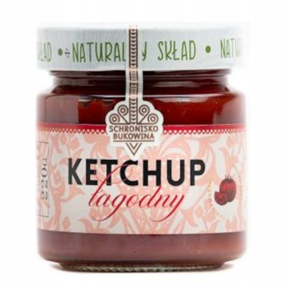 Ketchup łagodny bez konserwantów