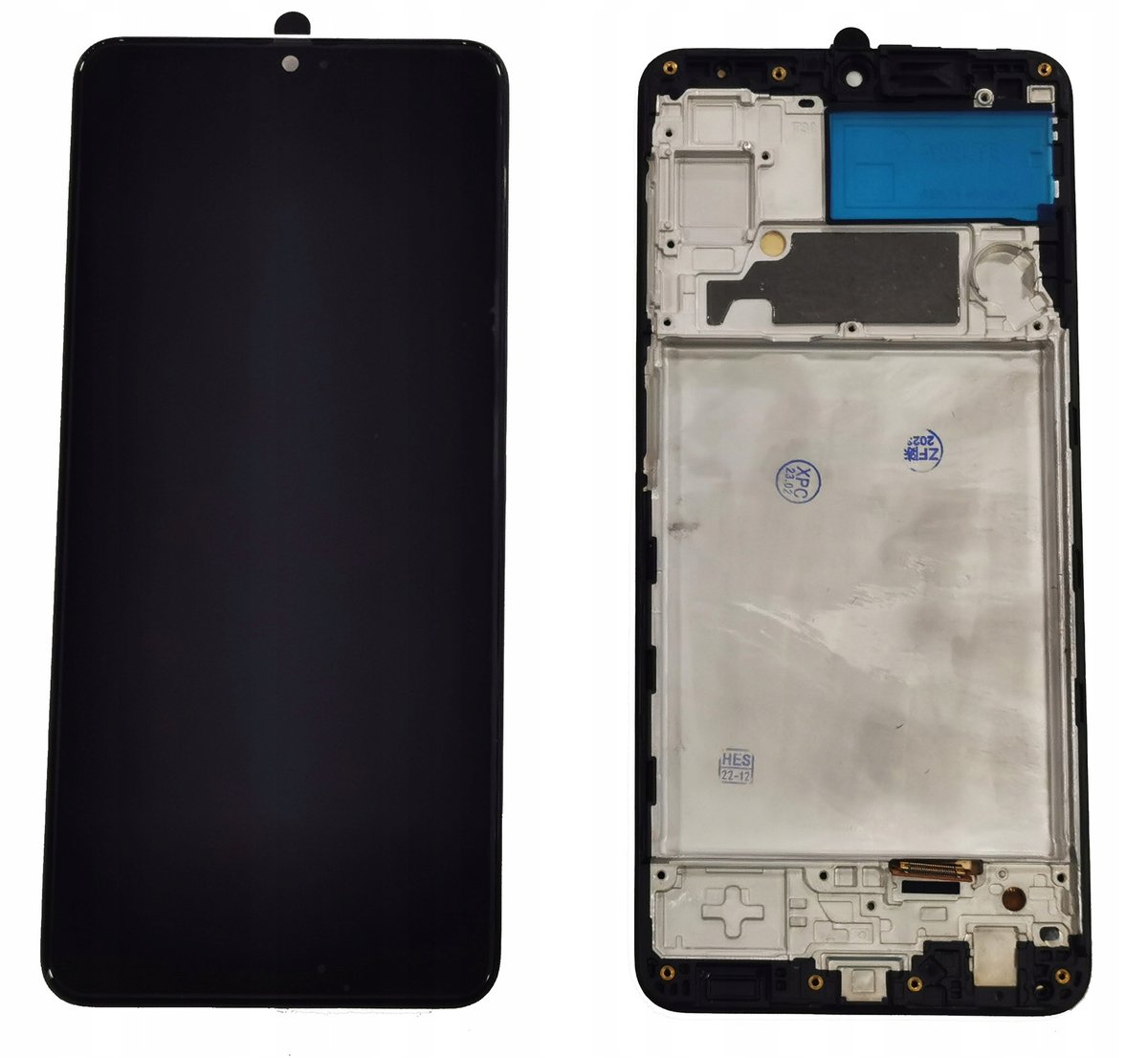 WYŚWIETLACZ OLED DO SAMSUNG GALAXY A22 4G A225F RAMKA