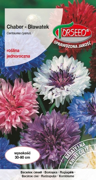 Nasiona Chaber bławatek mieszanka 2g - Torseed
