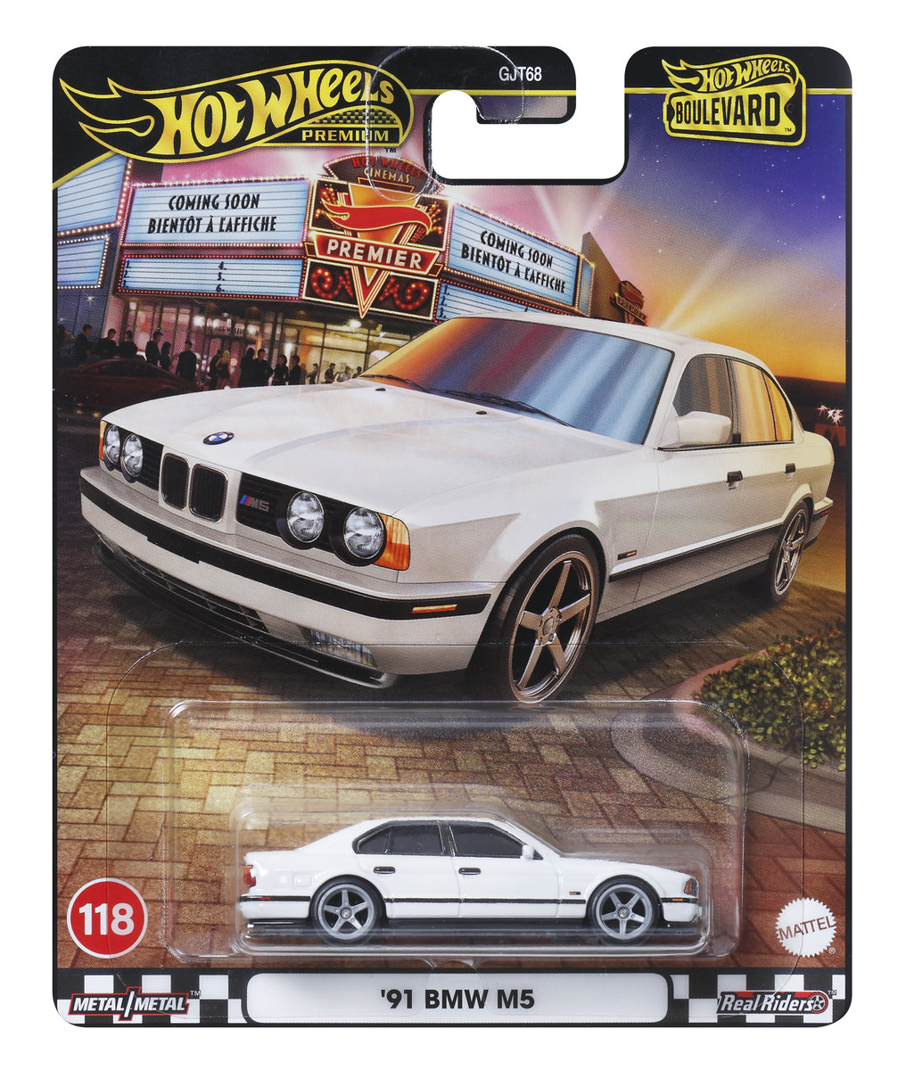 Hot Wheels Premium, Boulevard '91 BMW M5, JBL24