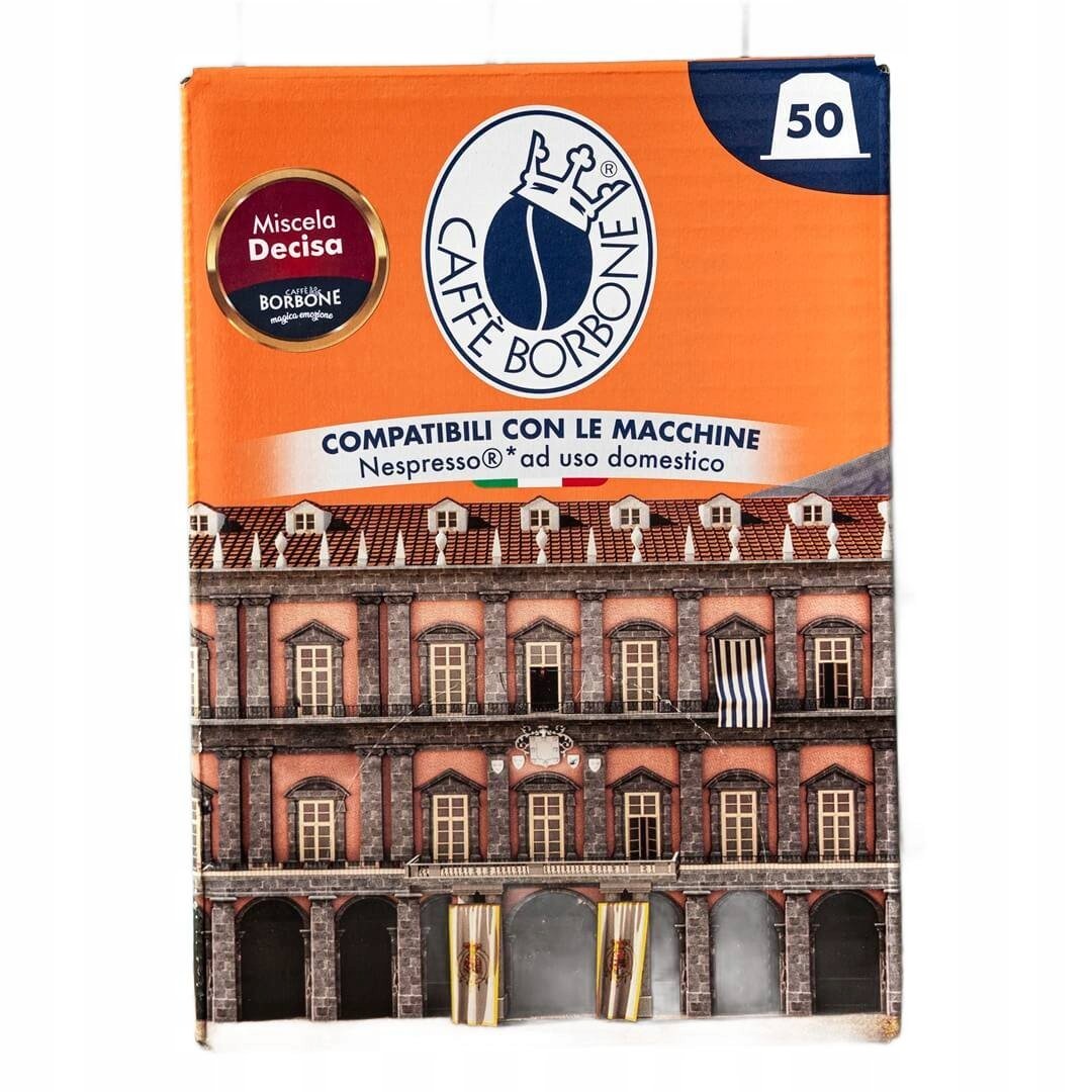 Kapsułki Nespresso 50szt Caffe Borbone espresso kawa włoska