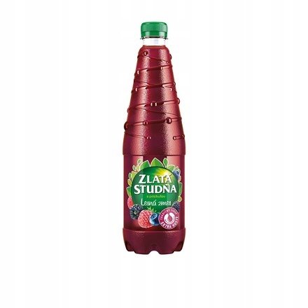 Syrop owoce leśne do lemoniad drinków barmański czeski Zlata Studna