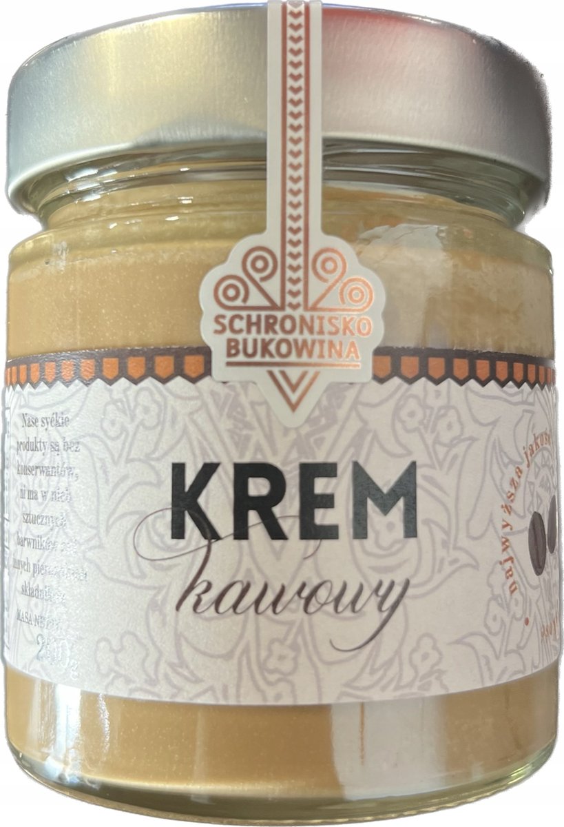 Krem kawowy 200g - Schronisko Bukowina