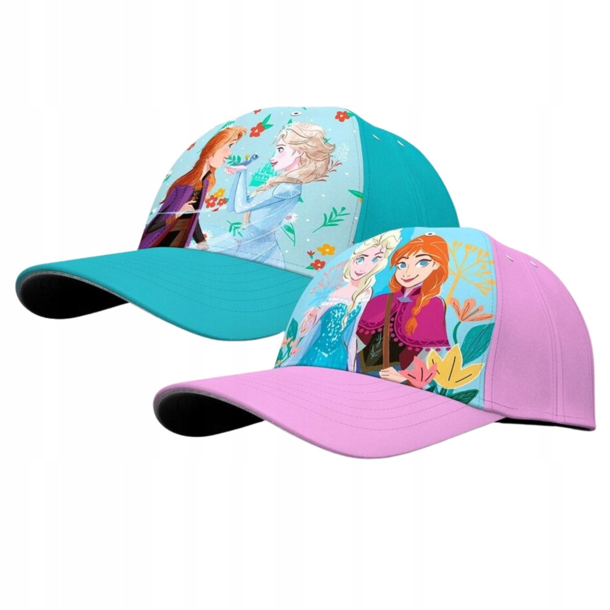 Czapka letnia z daszkiem kraina lodu frozen 52-54 cm