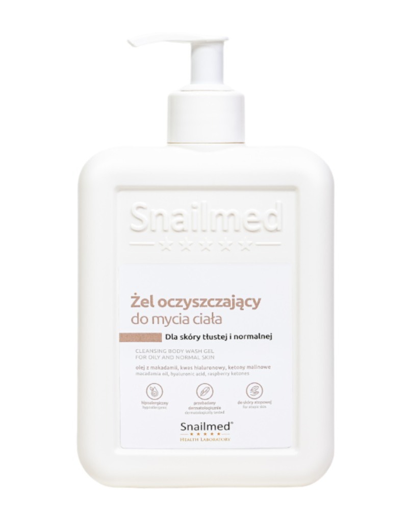 Snailmed Żel oczyszczający do mycia ciała, 300ml