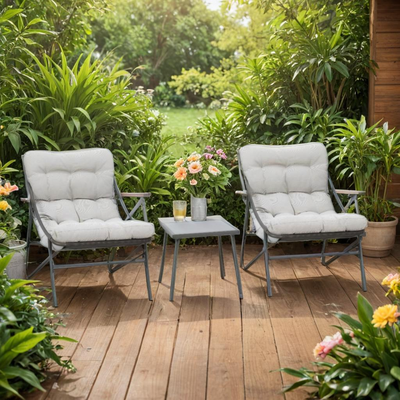 Zestaw ogrodowy Fusion 2 fotele i stolik