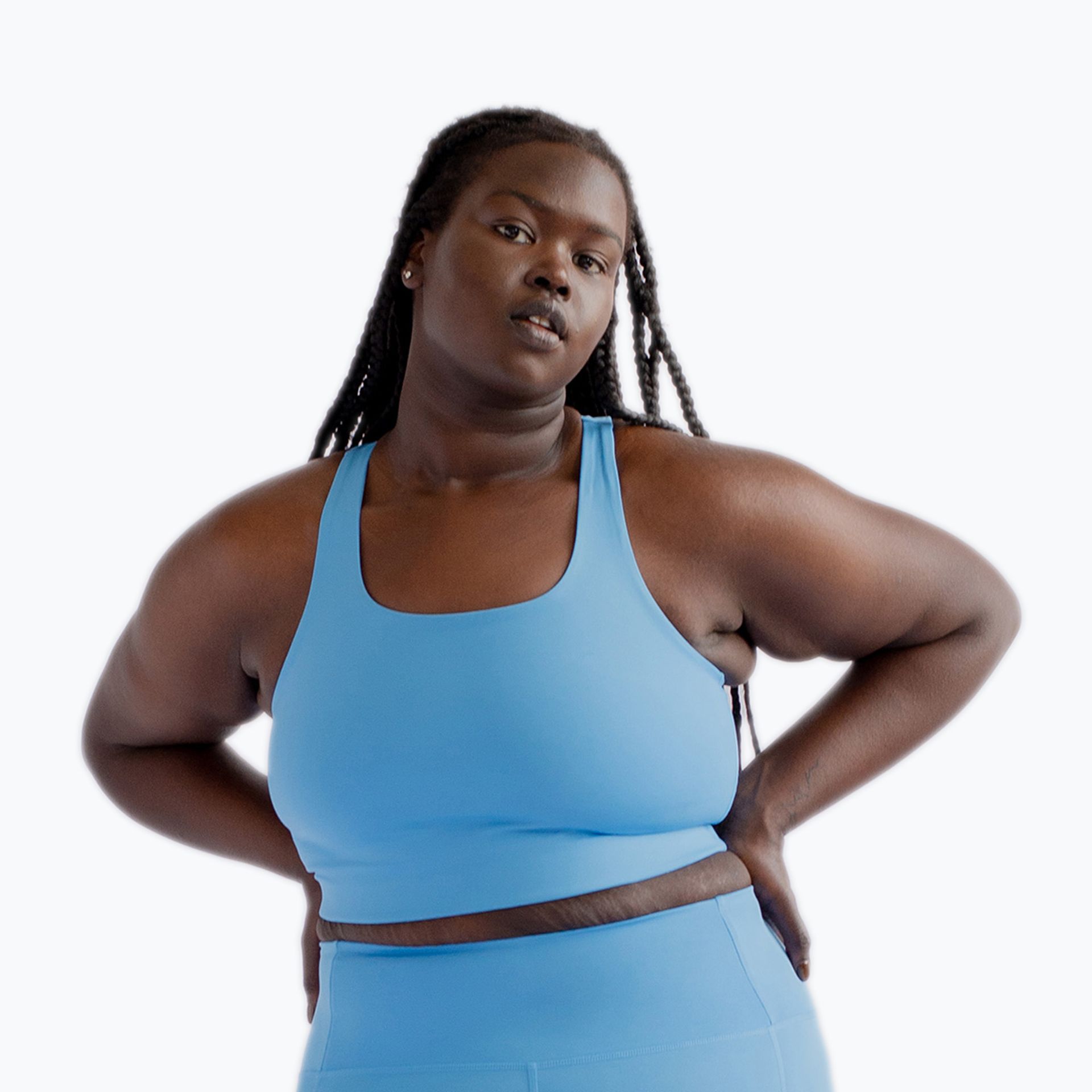 Biustonosz treningowy Girlfriend Collective Paloma haze WYSYŁKA W 24H 30 DNI NA ZWROT