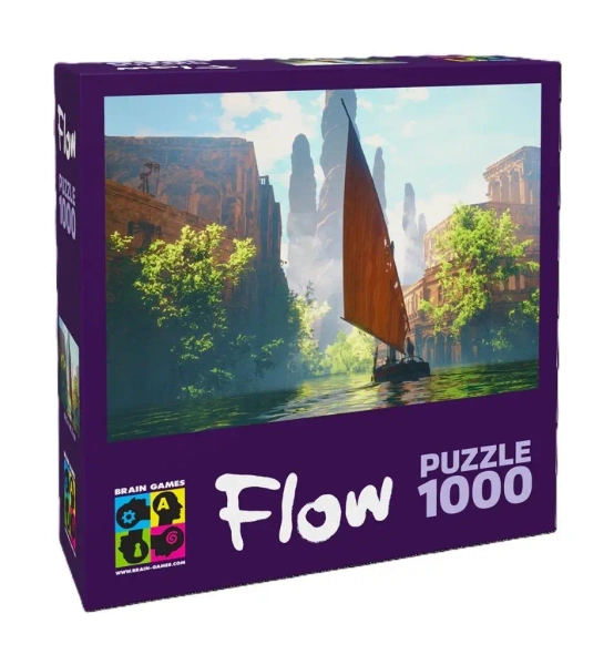 Puzzle 1000 Flow: Łódź GRANNA - Brain Games