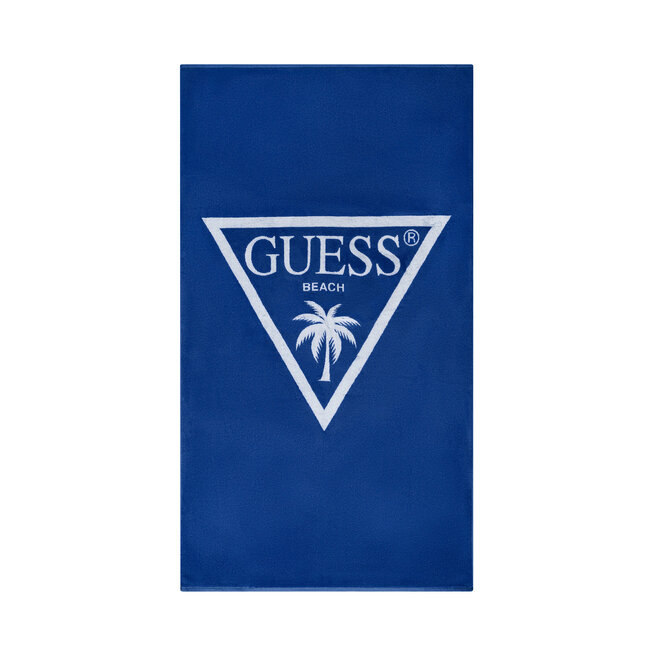 Ręcznik plażowy Guess E5GZ14 SG00P Niebieski