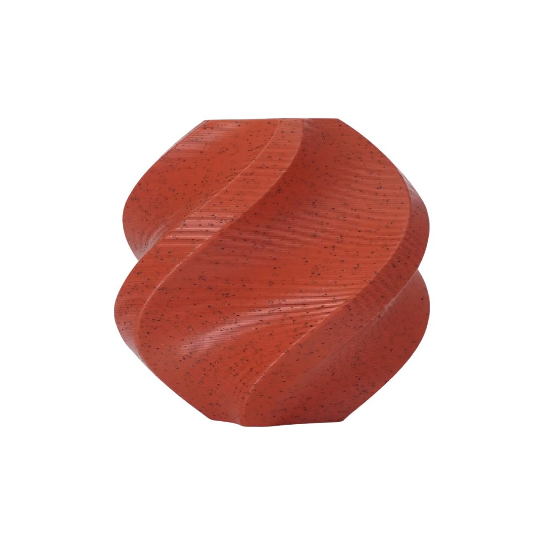 Filament Bambu Lab PLA Marble 1,75mm 1kg - w zestawie z wielorazową szpulą - Red Granite