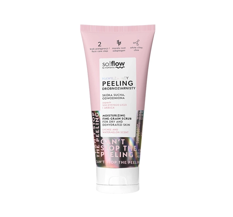 So!Flow nawilżający peeling drobnoziarnisty skóra sucha i odwodniona 75ml