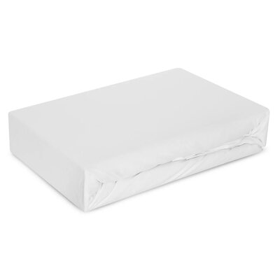 Prześcieradło EUROFIRANY Premium Jersey 4 432706 90 x 200 cm Kremowy