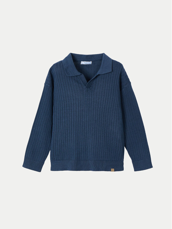 Mayoral Sweter 3367 Granatowy Regular Fit