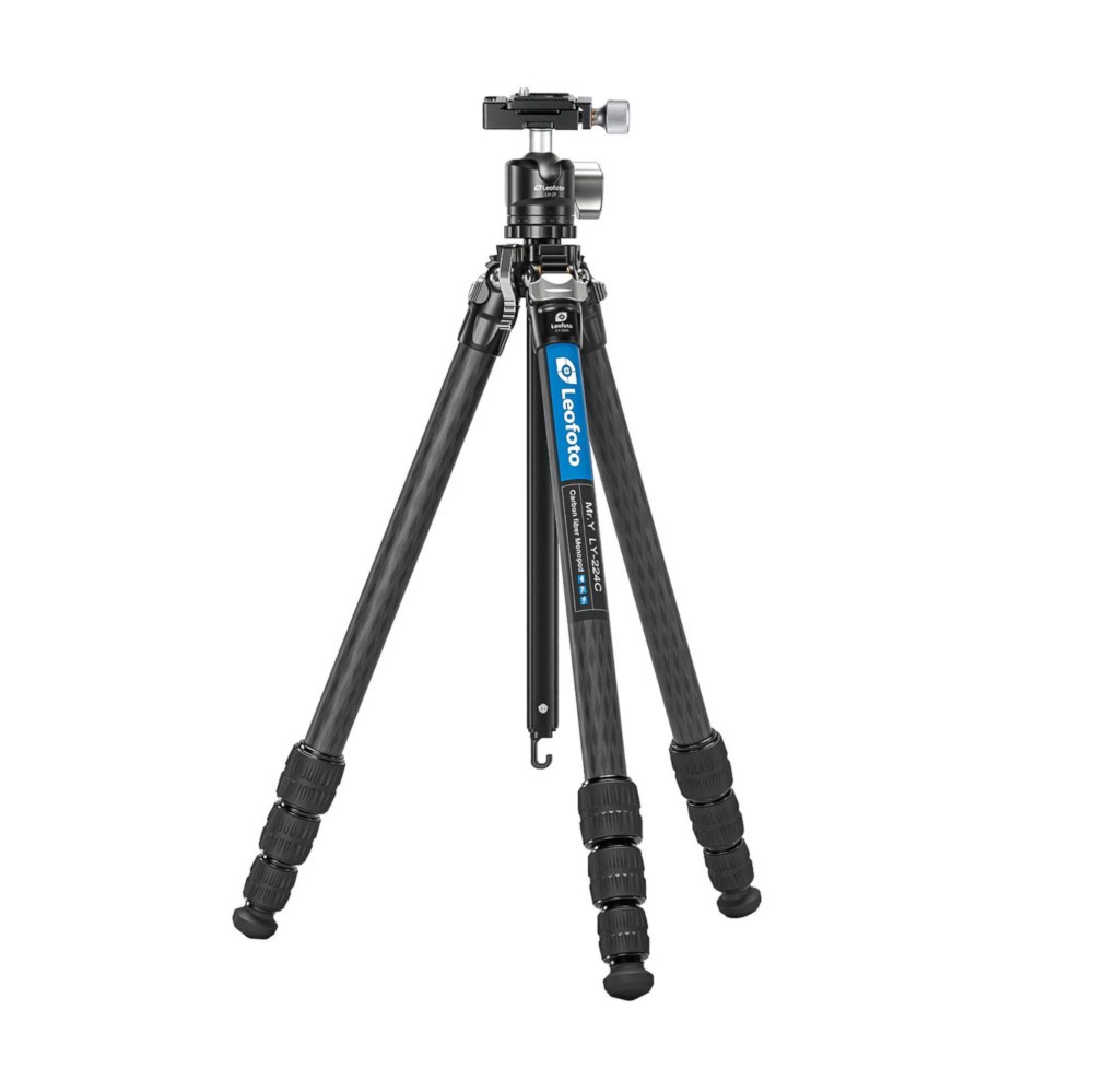 Leofoto LY-224C+LH-25 (Czarny) - Statyw fotograficzny z głowicą kulową