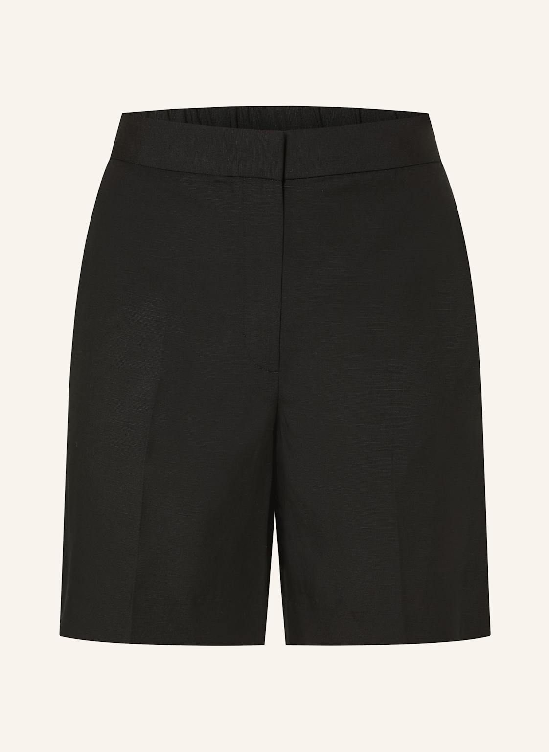 Calvin Klein Szorty Z Dodatkiem Lnu schwarz