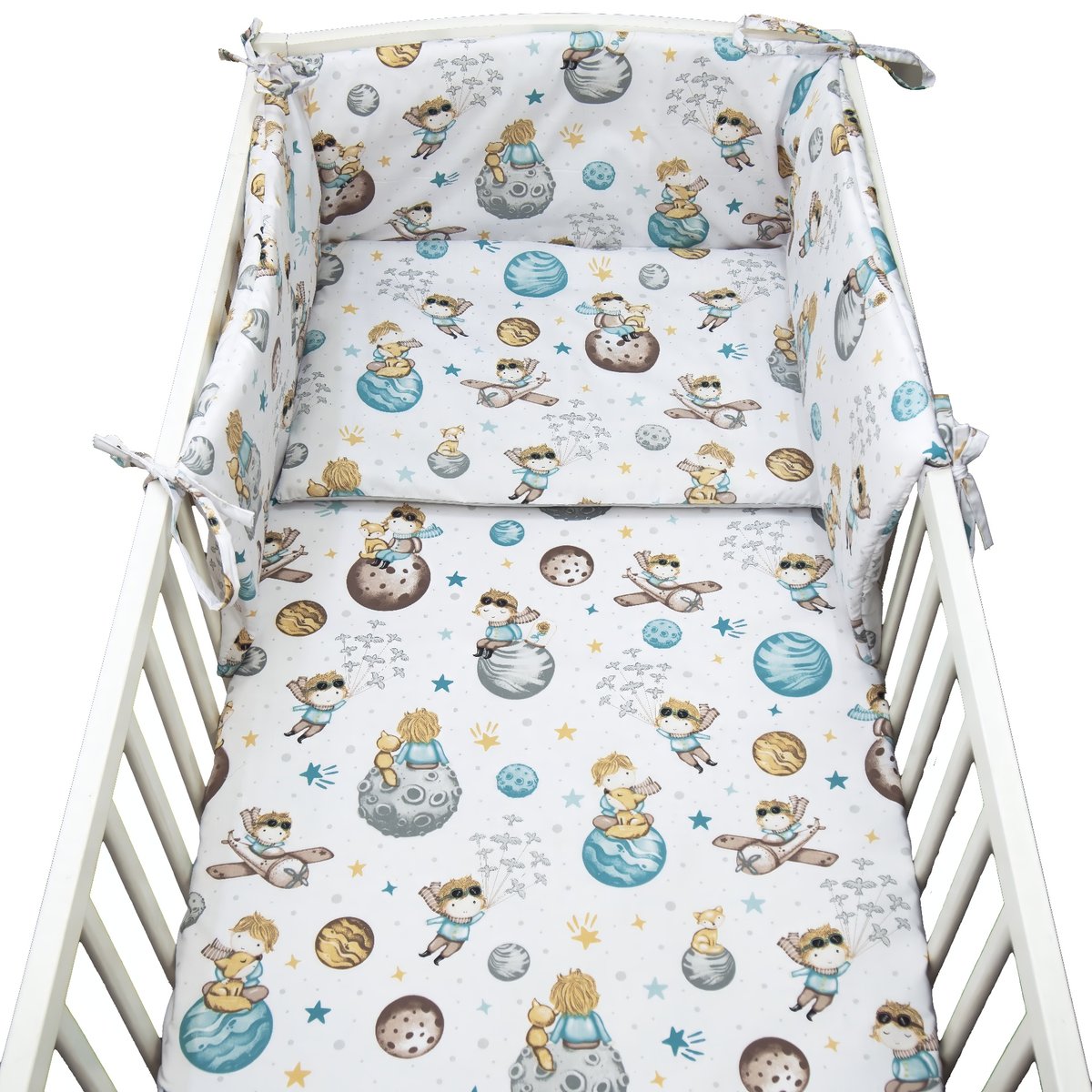 POŚCIEL 120x90 OCHRANIACZ 3 el DO ŁÓŻECZKA Kerstin