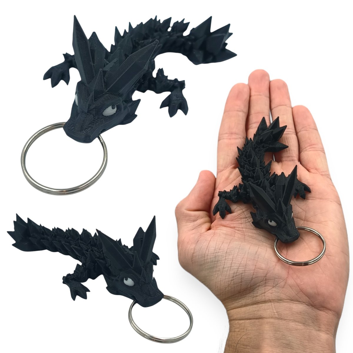 Brelok w Kształcie Smoka Kryształowego Baby! Wyjątkowo Słodki i Uroczy!