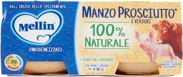 Obiadek dla dzieci wołowina z szynką prosciutto włoski 100% naturalny skład