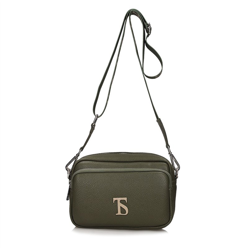 Listonoszka z paskiem z tkaniny Toscanio F152