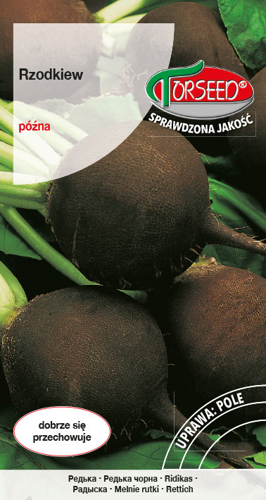 Nasiona Rzodkiew Runder Schwarzer Winter 5g - Torseed