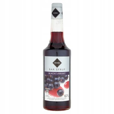 Syrop barmański czarna porzeczka 700ml - Rioba