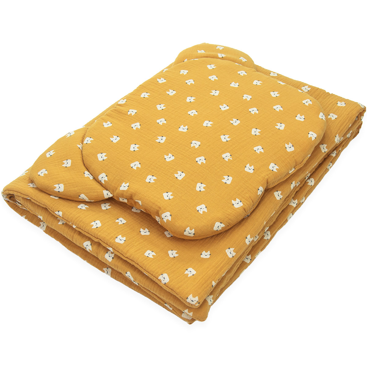 Kerstin KOCYK KOŁDERKA MUŚLINOWY 75x100 cm PREMIUM