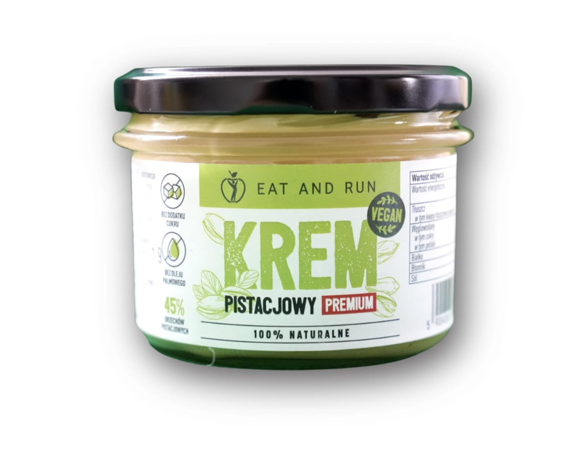 Krem pistacjowy PREMIUM 200 gr - 45 % pistacji