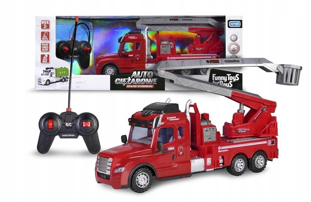 AUTO CIĘŻAROWE ZDALNIE STEROWANE STRAŻ POŻARNA