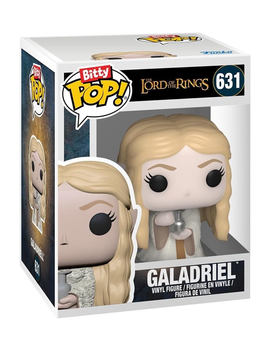 funko pop! the lord of the rings bitty galadriel 631 2,5cm bardzo mała figurka