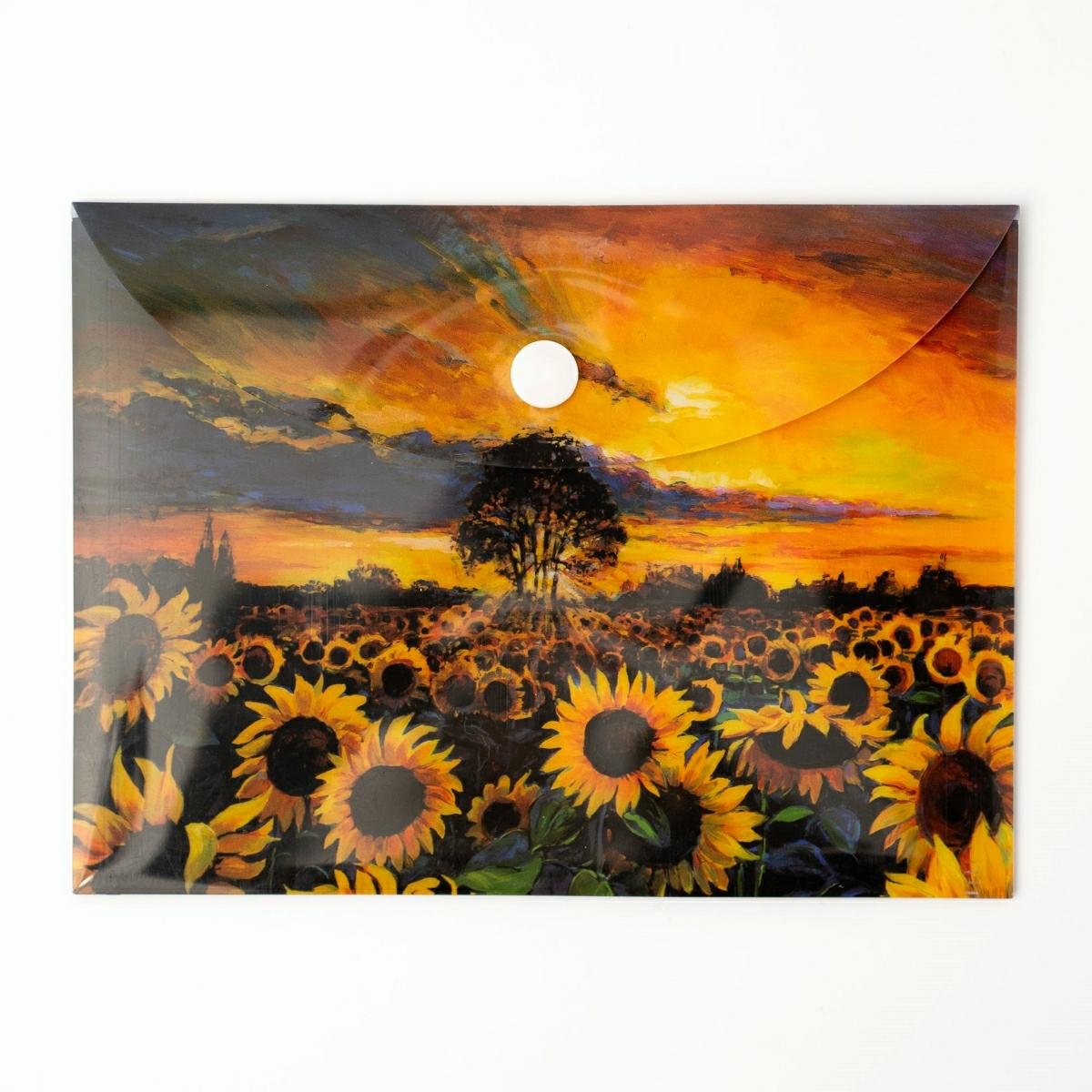 Teczka kopertowa PP A6 Słoneczniki VISTA Narcissus