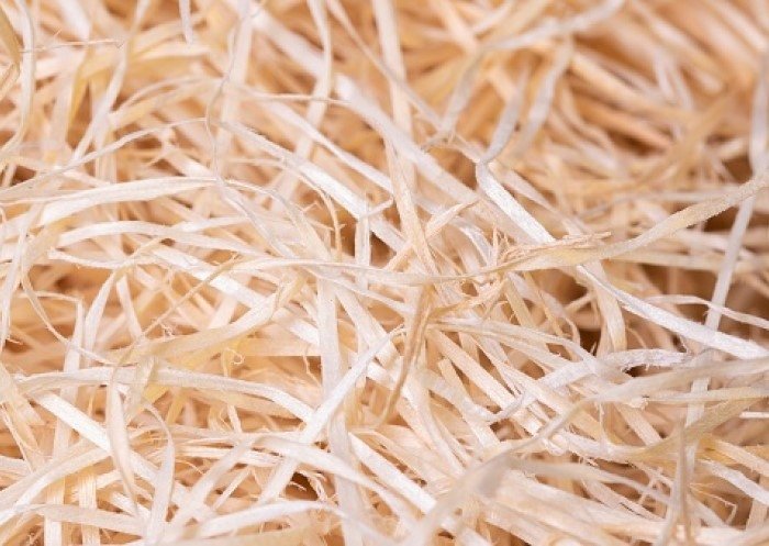 Wełna drzewna naturalna 200g gruba półsucha niepyląca wypełniacz wiórki