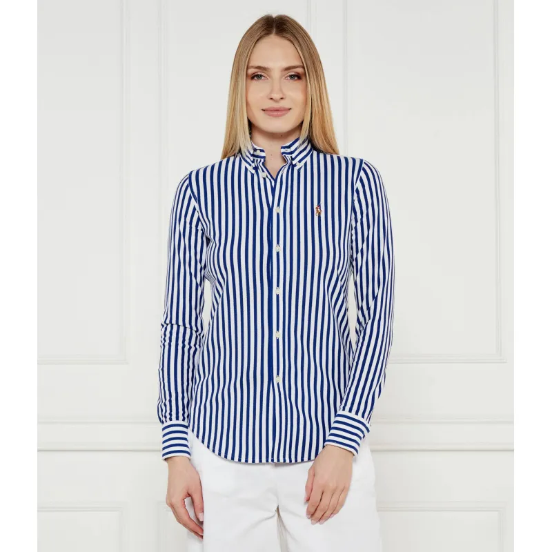 POLO RALPH LAUREN Koszula Slim Fit knit oxford