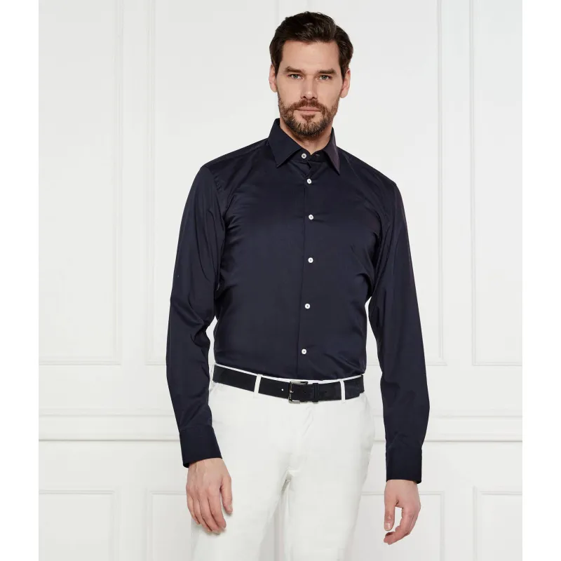 BOSS BLACK Koszula H-HANK-kent-C3-214 Slim Fit