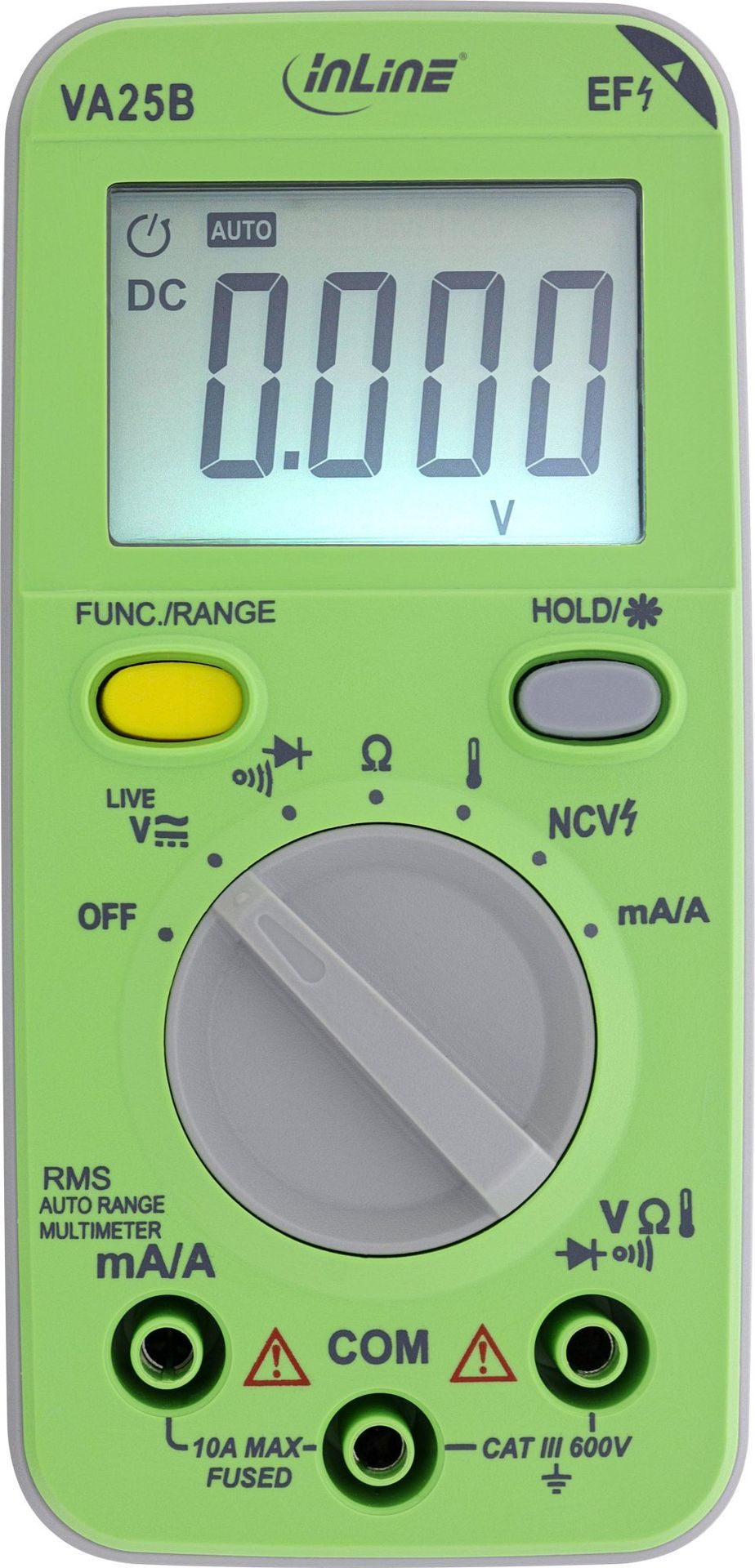Kalkulator InLine InLine® Multimeter with Auto-Range, pocket size