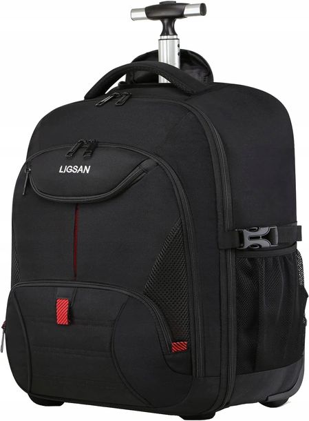 Plecak podróżny na kółkach – wodoodporny, na laptopa, kabinowy 54x36x20