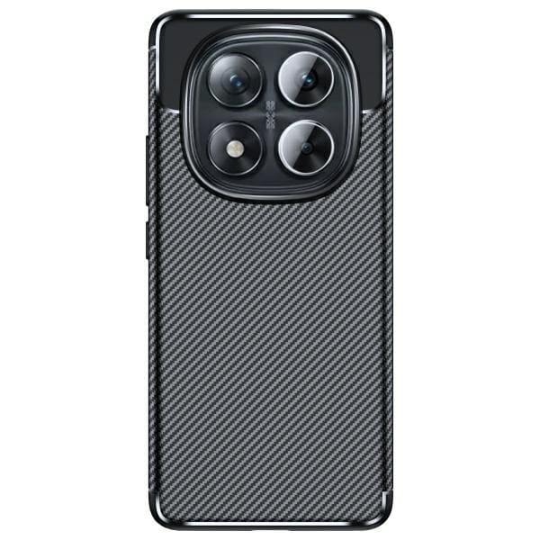 Etui Beline Carbon Armor Xiaomi Redmi Note 14 Pro 5G czarny/black
