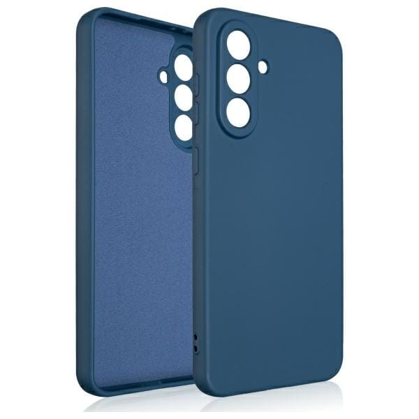 Etui Beline Silicone do Samsung A56 5G niebieski