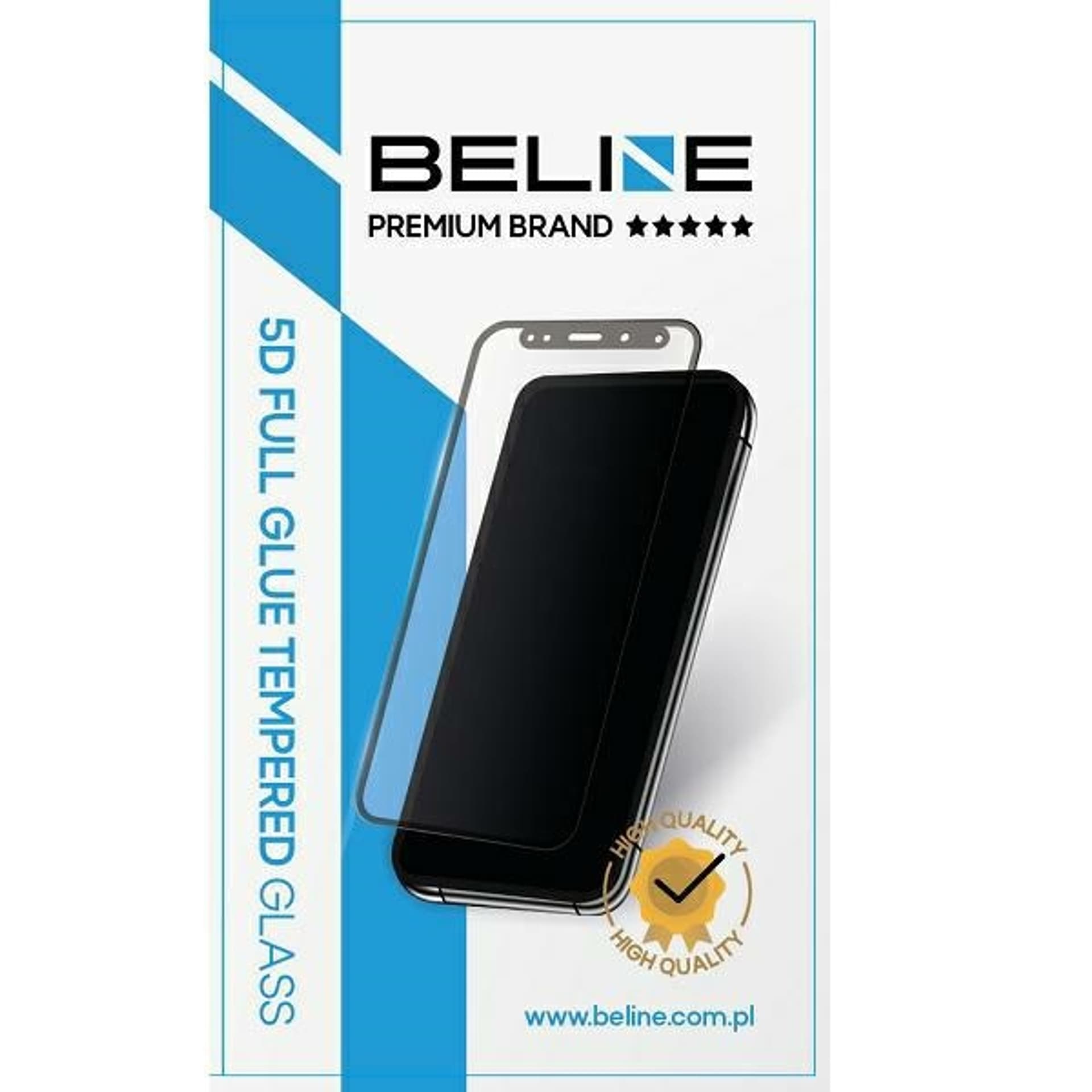 Szkło Hartowane Beline 5D Samsung A56 5G czarny/black