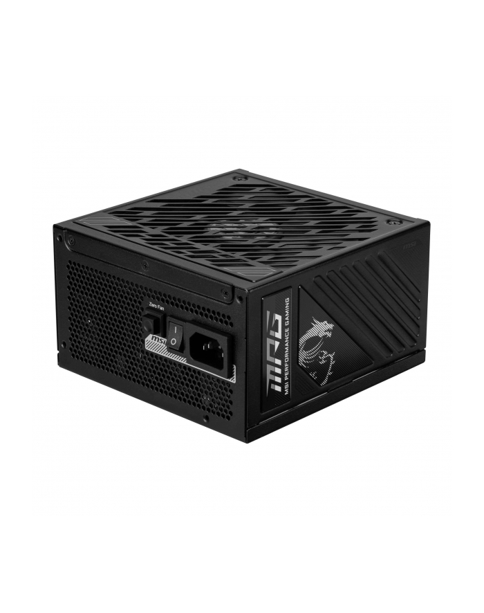 Zasilacz MSI MPG A1250GS PCIE5 1250W 135mm 80plus Gold aPFC 306-7ZPFX11-CE0