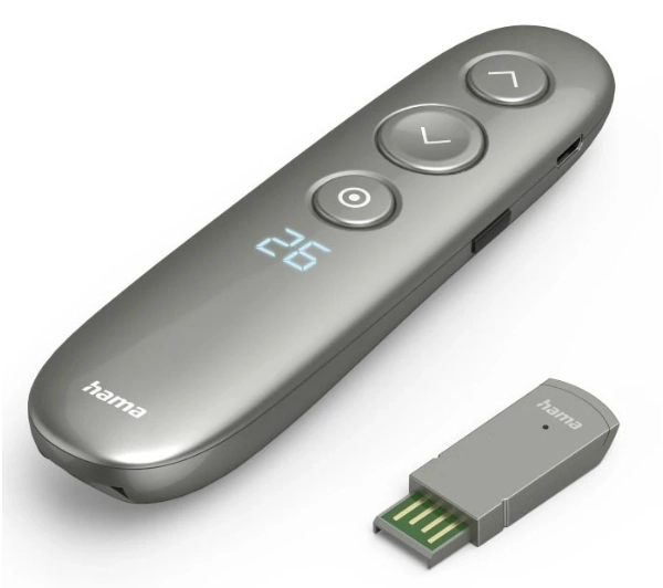 Hama laserowy z funkcją powiększenia + karta microSD
