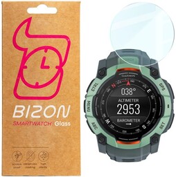 Bizon Szkło hartowane na ekran Glass Watch Clear do Garmin Instinct 3 45 mm